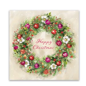 Wreath Christmas Cards