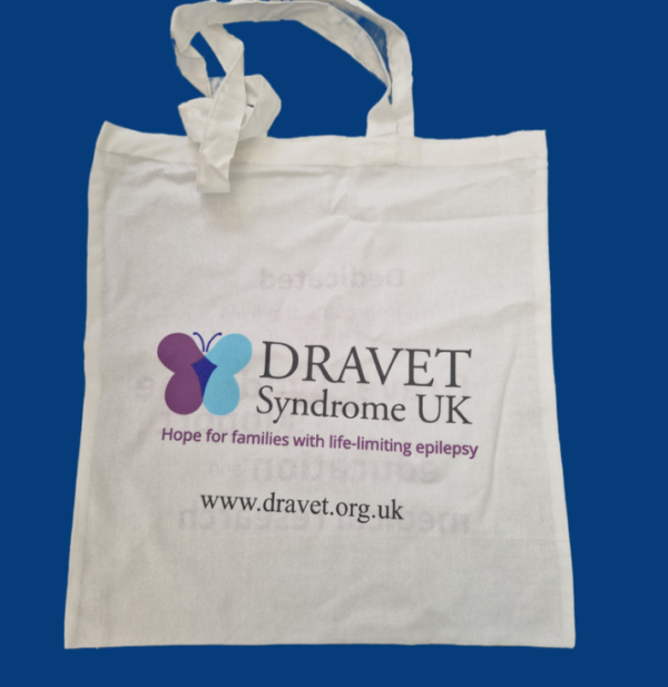 White DSUK Cotton Tote Shopper - Image 2