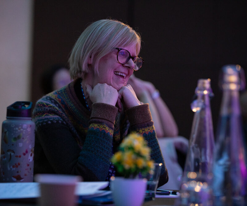 Dr Elaine Hughes when it was announced she was receiving a lifetime achievement award